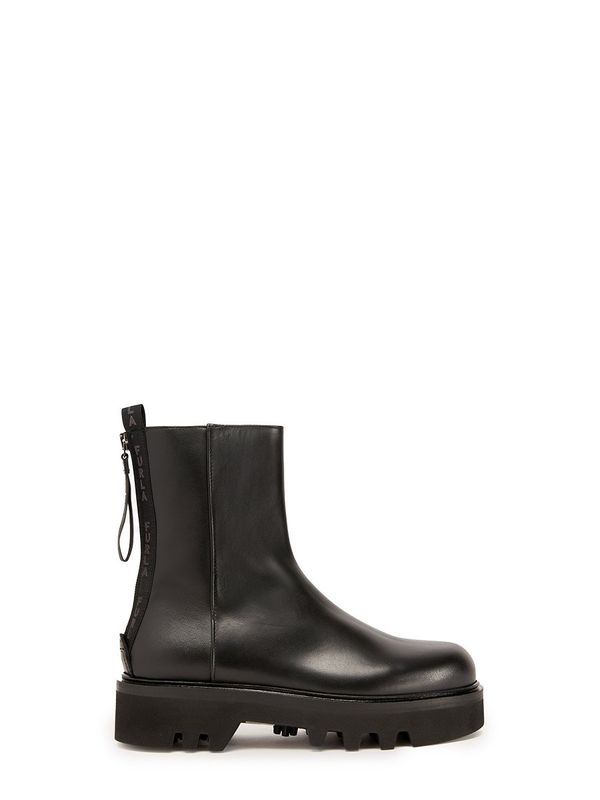 Furla Boots - FURLA RITA MID BOOT W/ZIP T.40 black