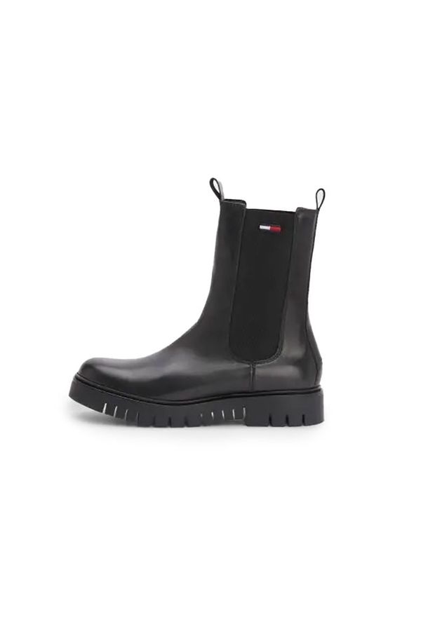 Tommy Hilfiger Boots - TOMMY JEANS LONG CHE black