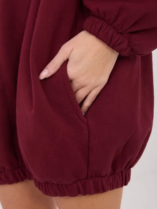 Factory Price Bordo pulover s kapuco