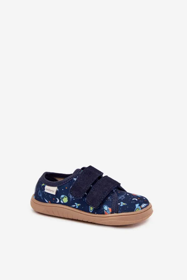 Milami Boto Barefoot Slippers Boys Cosmos Milami Dark Blue Saphira
