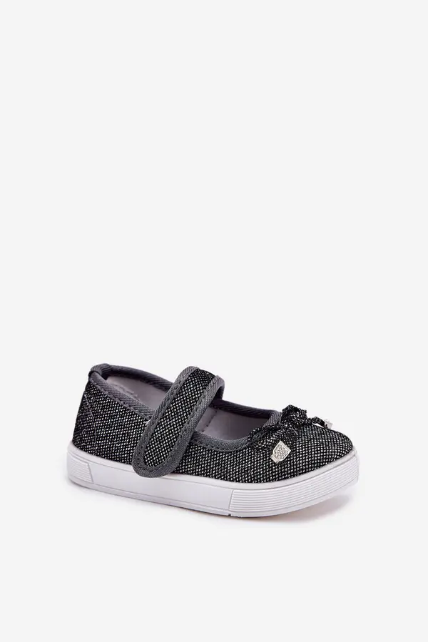 Boto Boto Children's Ballerinas With Bow Black Amirinas