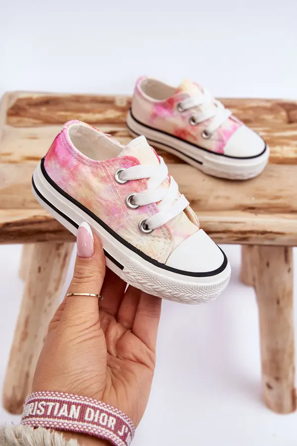 Boto Boto Children's Classic Sneakers With Tie-Dye Effect Simba
