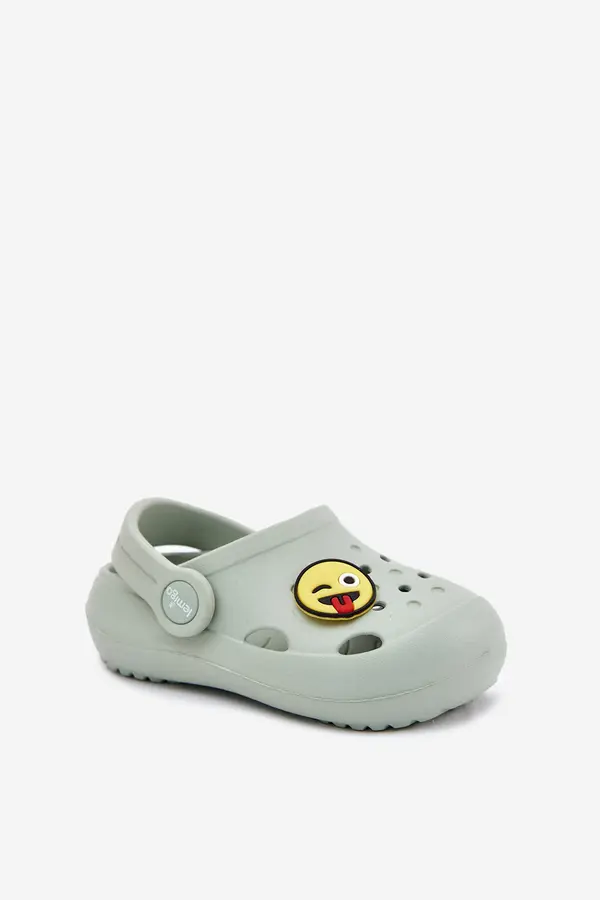 Boto Boto Children's Foam Slippers With Clip Mint LEMIGOSE 880