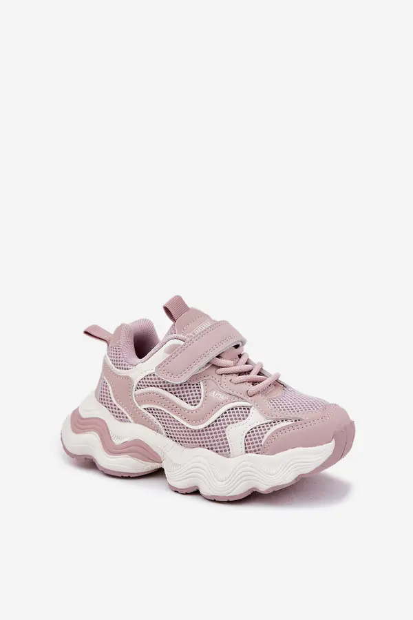 Boto Boto Children's sneakers on thick sole pink Lianees