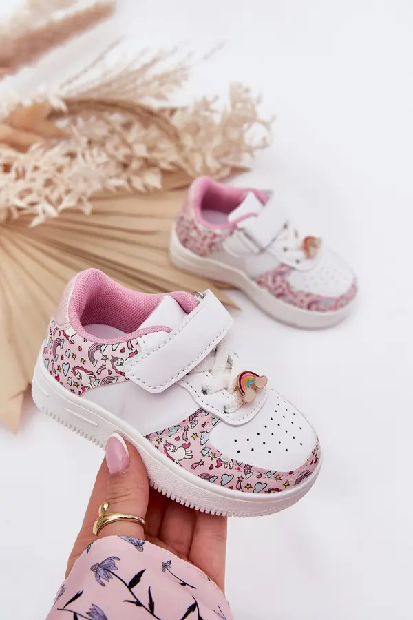 Boto Boto Children's sneakers sports shoes unicorns pink Thalia