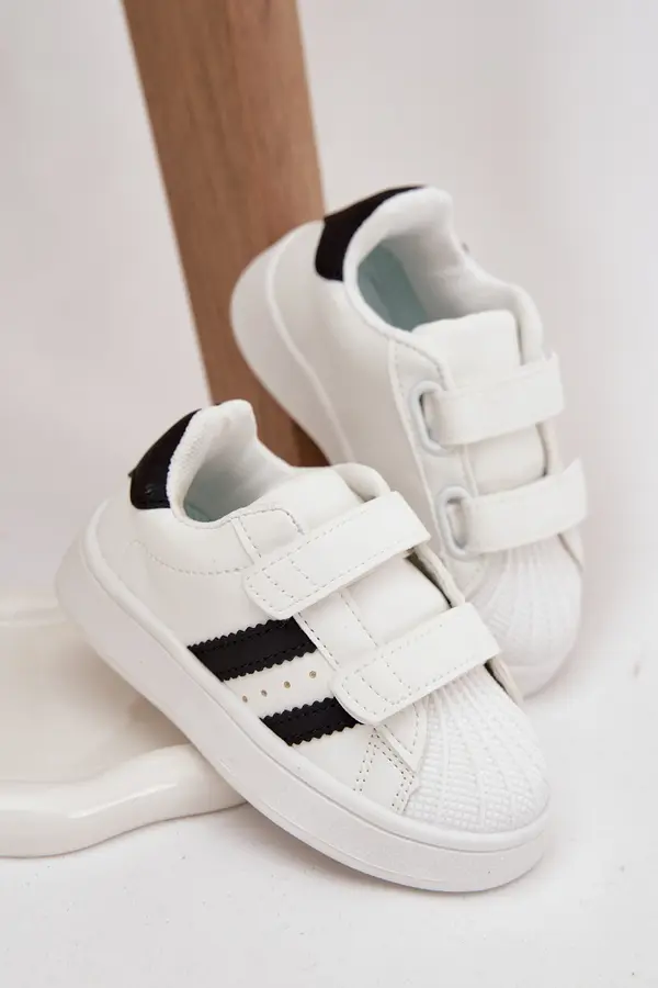 Boto Boto Children's Sports Shoes Sneakers From Eco Leather White Renel