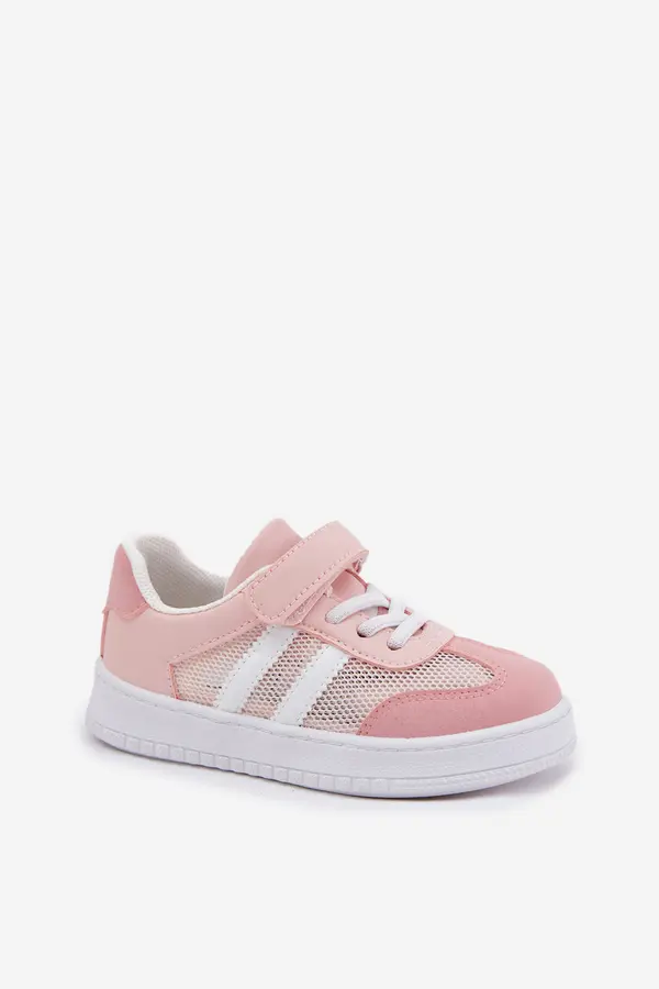 Boto Boto Children's Velcro Sneakers Pink Sepovia