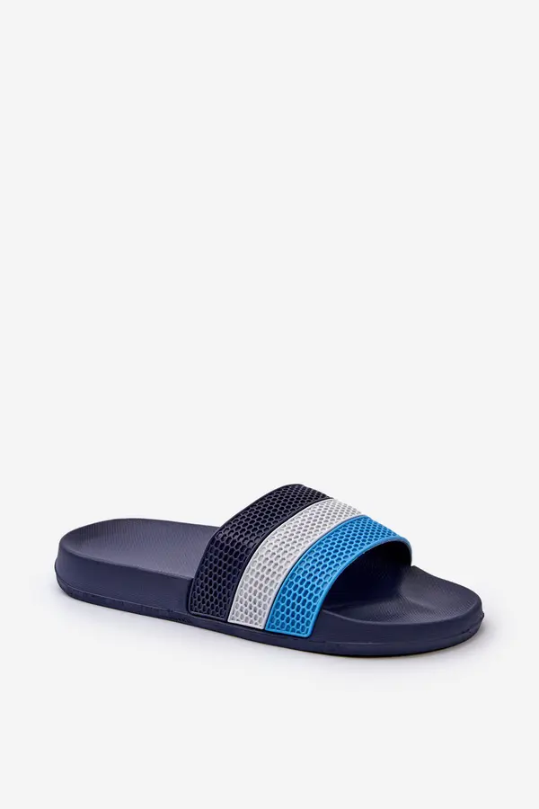 Boto Boto Classic Men's Flip-Flops with Straps Navy Sylri