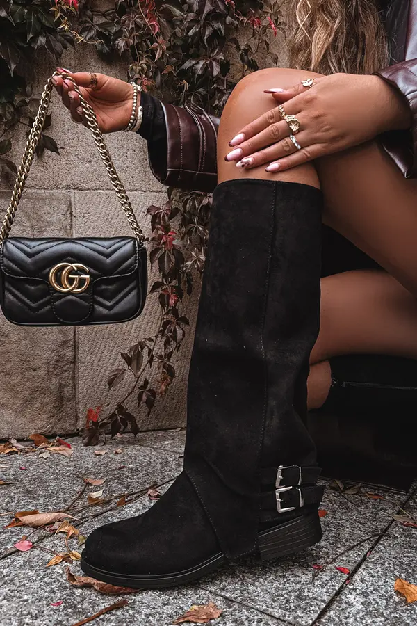 Boto Boto Insulated Women's Boots with Clips Black Umbria