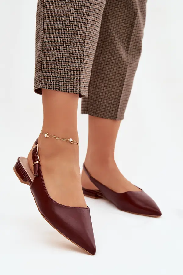 Boto Boto Iverelle bordo balerinke z zlato zaponko