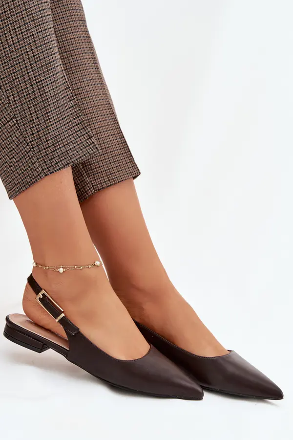 Boto Boto Iverelle Čokoladne balerinke z zaponko