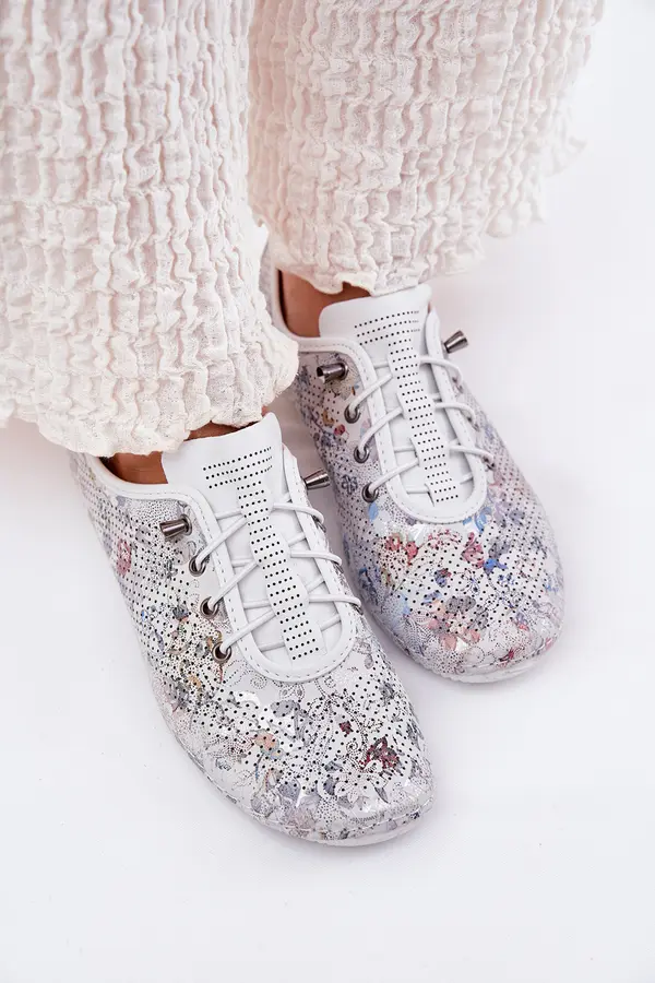 ARTIKER Boto Ladies Leather Shoes Made Of Natural Leather Patterned Artiker