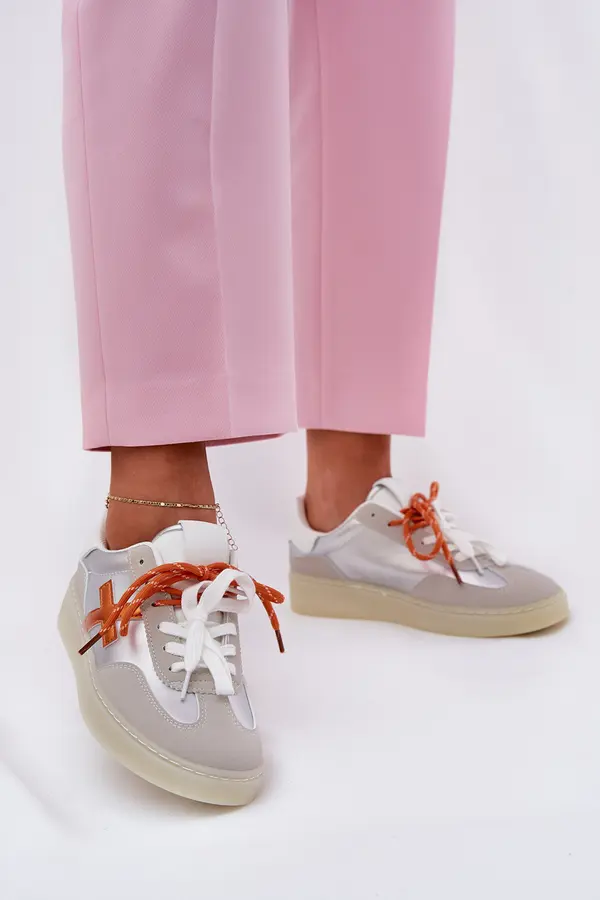 Boto Boto Low Women's Sports Shoes Silver Zelevelis