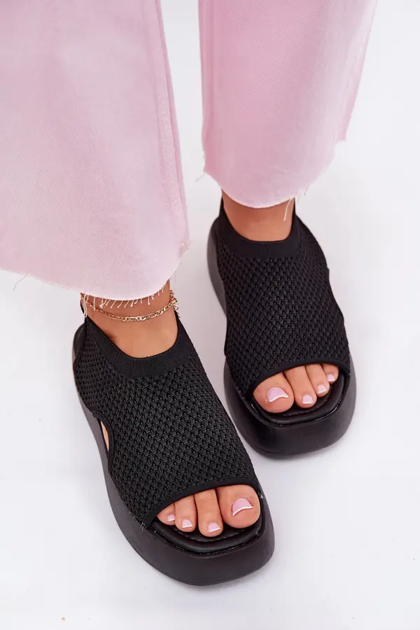 Boto Boto Women Sandals On Platform Black Kavira