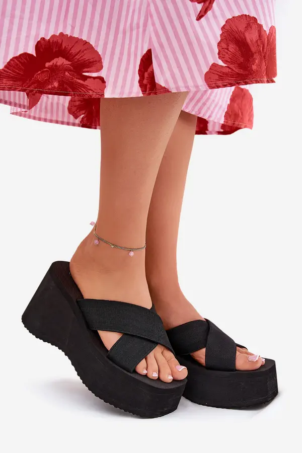 Boto Boto Women Wedge And Platform Sandals Black Sevolee