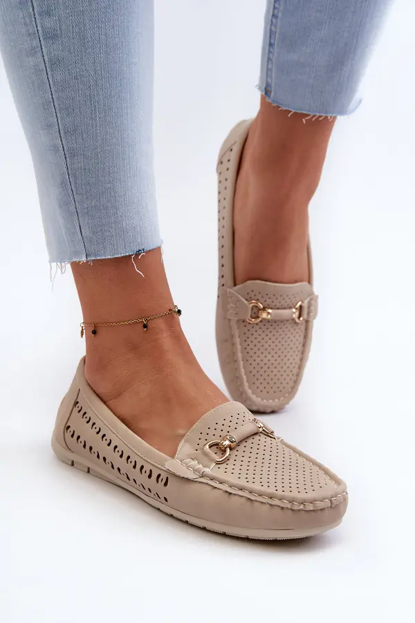 Boto Boto Women's Black Lattice Loafers Rasirna