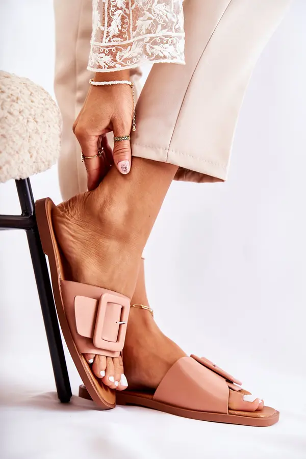 Boto Boto Women's Fashionable Slippers Pink Sylvia