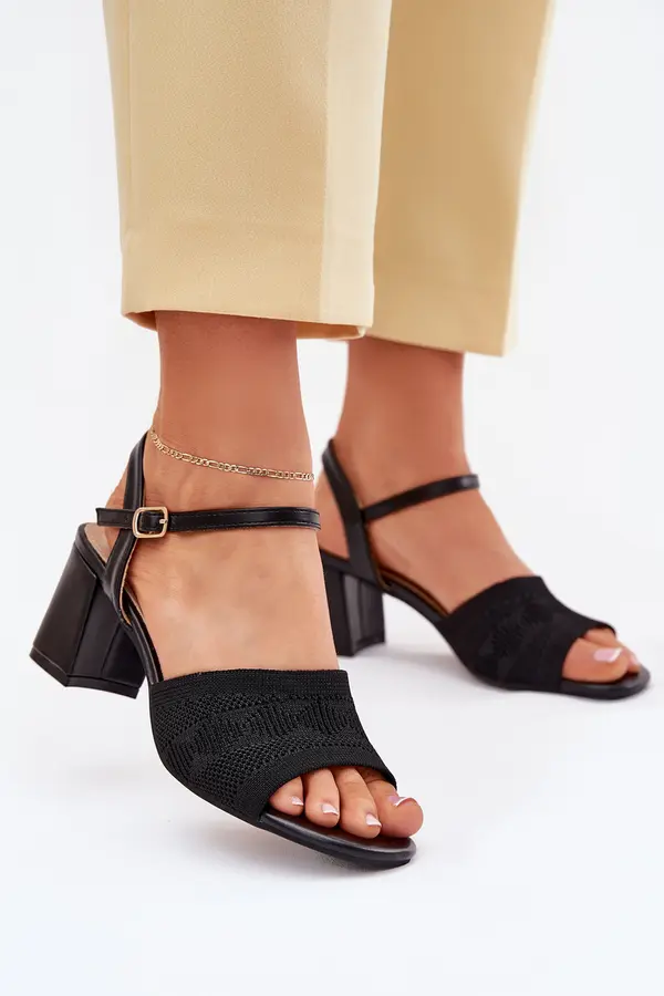 Boto Boto Women's Heeled Sandals Black Sarena