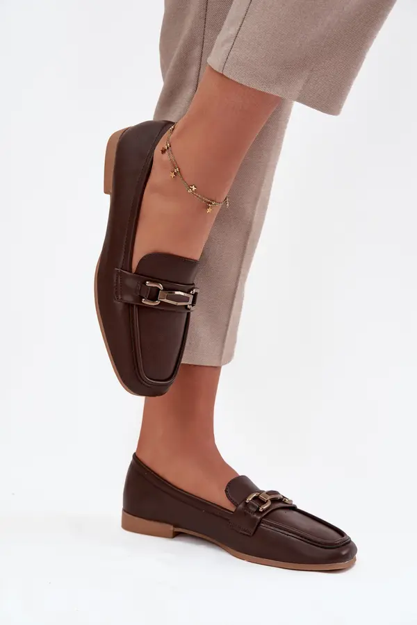 Boto Boto Women's Loafers with Decoration Brown Priscelle