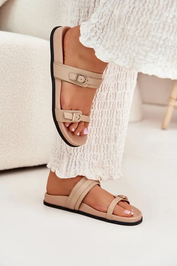 Boto Boto Women's Sandals With Buckles Beige Brinella