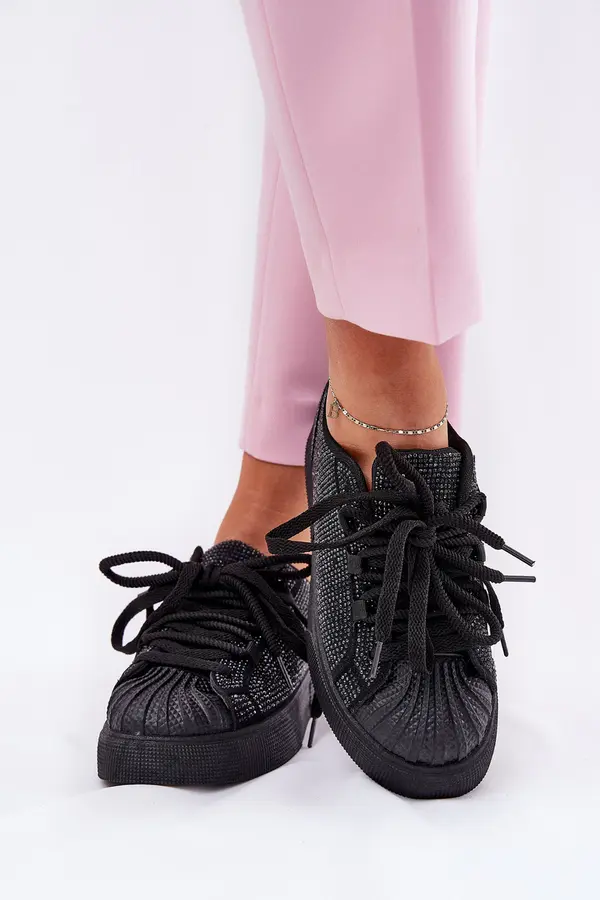 Boto Boto Women's Sneakers With Decoration On Platform Black Eanneth