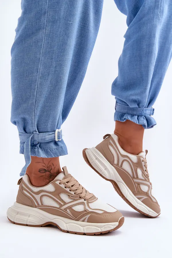 Boto Boto Women's Sport Shoes Beige Contiro