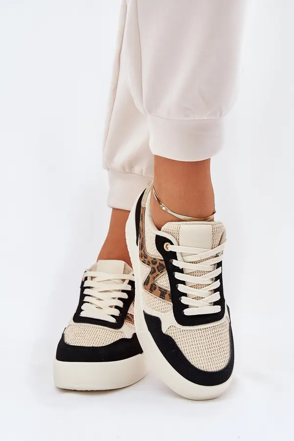 Boto Boto Womens Sports Shoes On Platform Panther Black Lorori