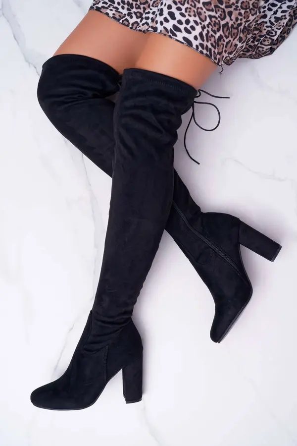 Boto Boto Women's Stiletto Boots Black Xamarin