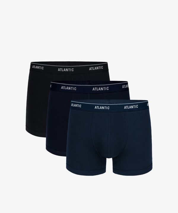 Atlantic Boxer shorts Atlantic 3MH-179 A'3 S-2XL blue-navy-cobalt 055