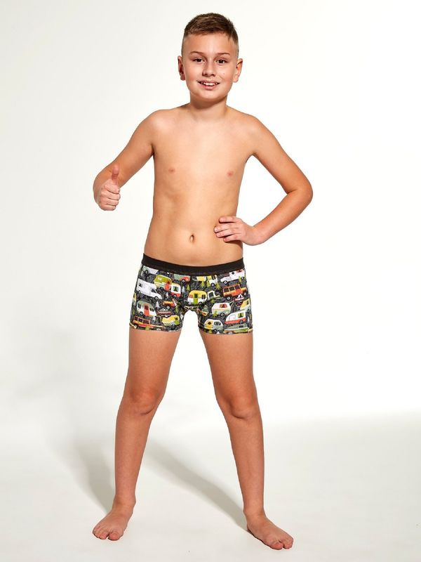 Cornette Boxer shorts Cornette Kids Boy 701/122 Camper 86-128 graphite