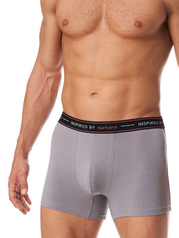 KEY Boxer shorts Key MXH 132 A23 M-2XL grey 009