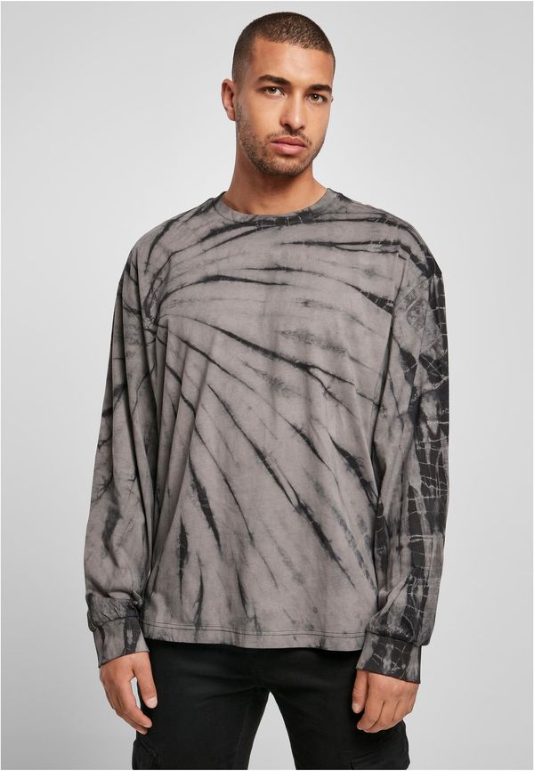 Urban Classics Boxes Tye Dye LS black/asphalt