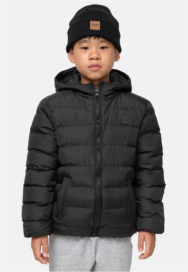 Urban Classics Boys Basic Bubble Jacket black/black/black