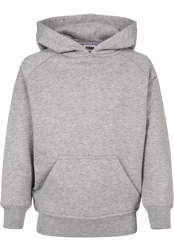 Urban Classics Kids Boys Blank Hoody grey