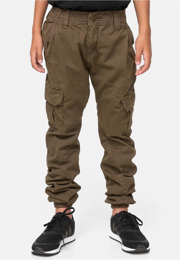 Urban Classics Kids Boys' Cargo Jogging Pants Olive