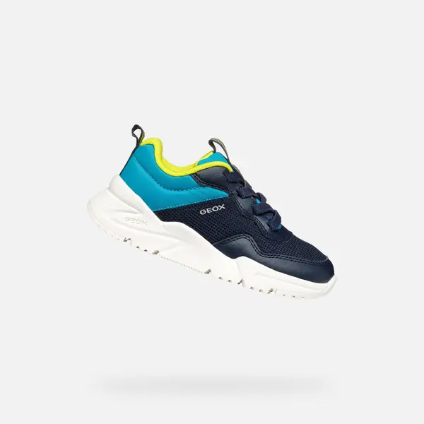 GEOX Boys' Dark Blue Geox Loftus Sneakers - Boys