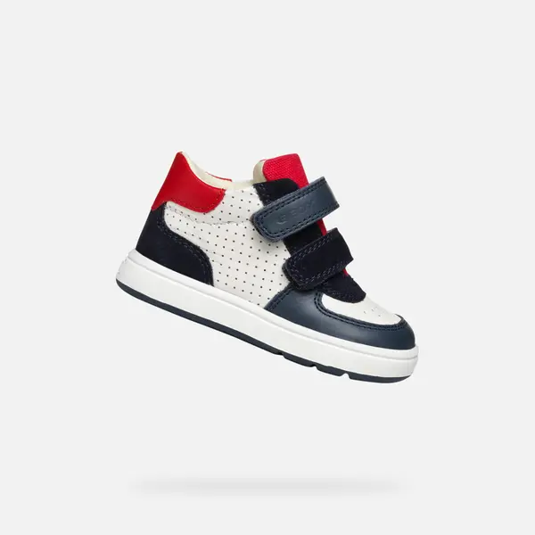 GEOX Boys first steps Geox Biglia White - Boys
