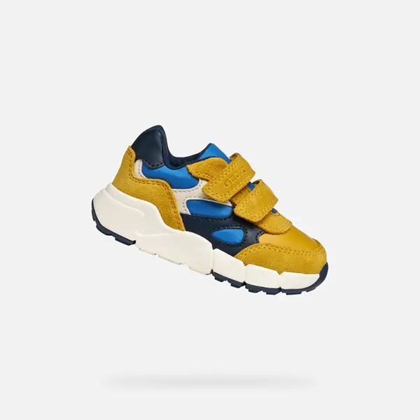 GEOX Boys first steps Geox Flexyper Yellow - Boys