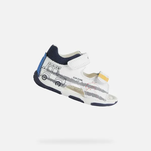 GEOX Boys first steps Geox Tapuz White - Boys