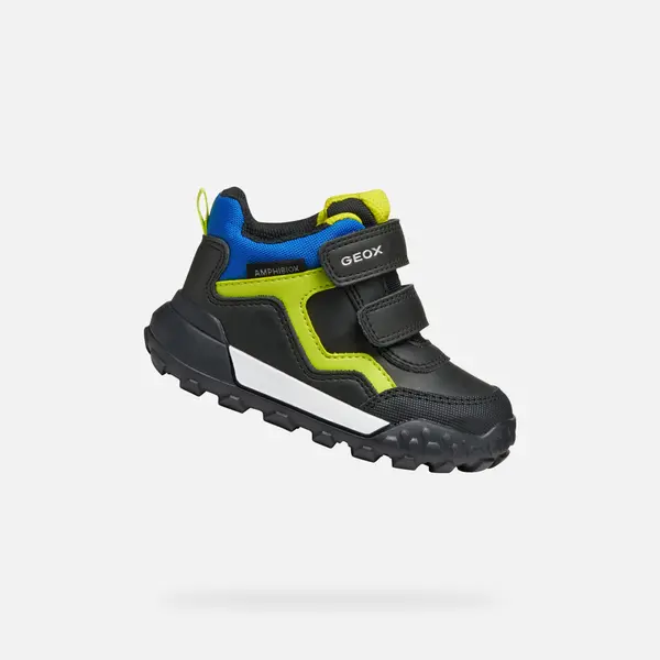 GEOX Boys First Steps Geox Trekkyup ABX Black - Boys