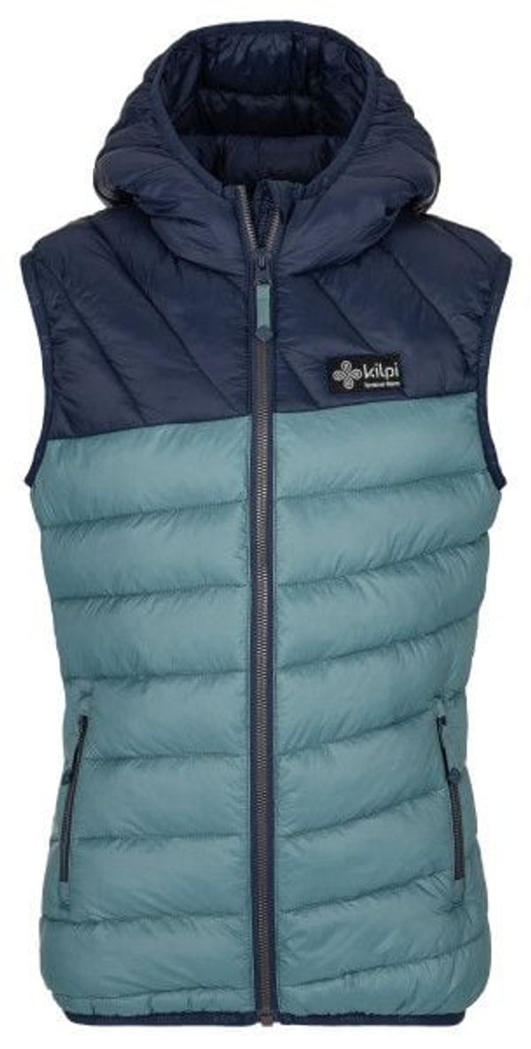 Kilpi Boys' insulated vest Kilpi TOMM-JB dark green