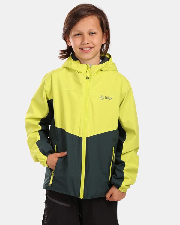 Kilpi Boys' outdoor jacket Kilpi ORLETI-JB Dark green