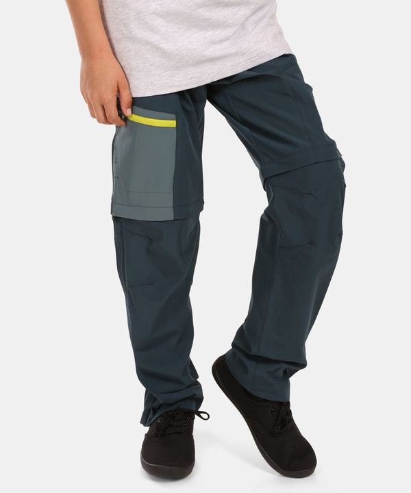 Kilpi Boys' outdoor pants Kilpi HOSIO-JB Dark green