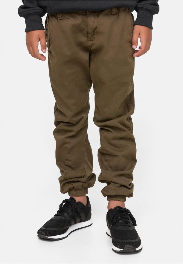 Urban Classics Kids Boys' Stretch Jogging Pants Olive