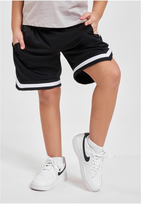 Urban Classics Kids Boys' Stripes Mesh Shorts Black