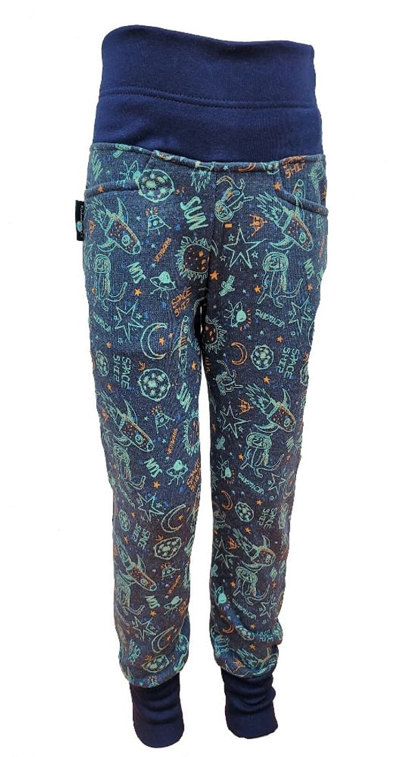 Kukadloo Boys' sweatpants MIK - tm. Blue Universe