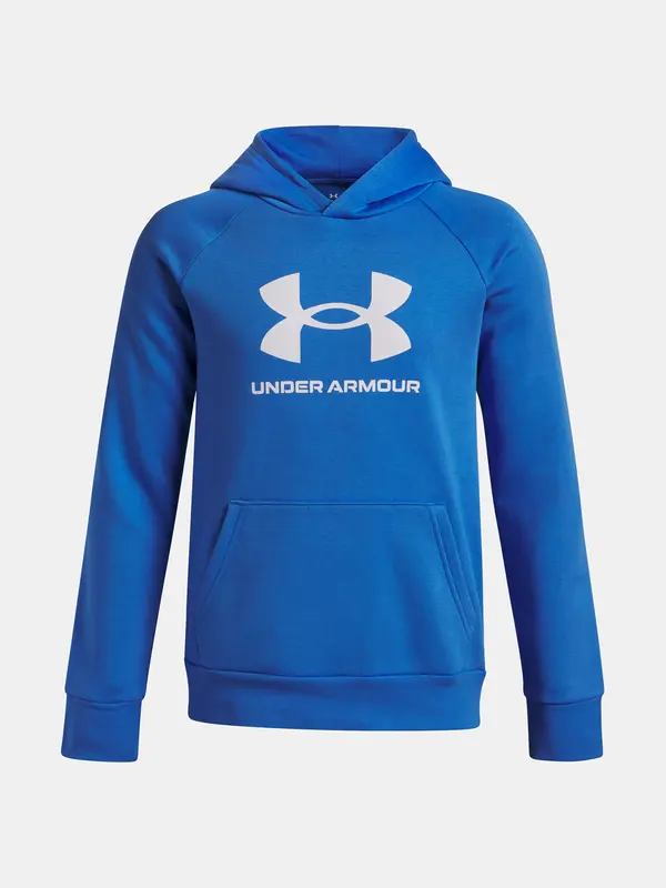 Under Armour Boys' sweatshirt Under Armour UA Rival Fleece BL Hoodie-BLU - Boys