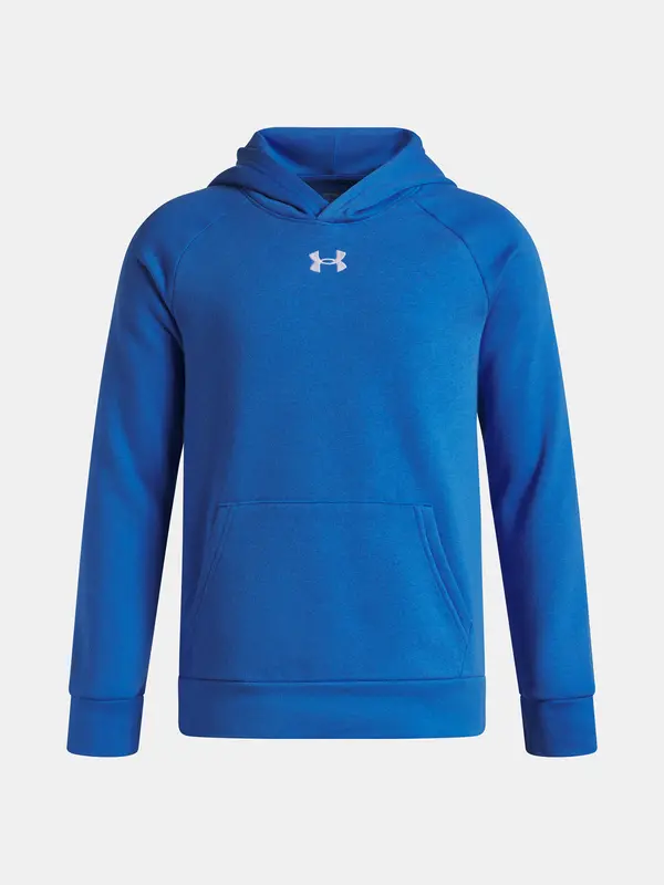 Under Armour Boys' sweatshirt Under Armour UA Rival Fleece Hoodie-BLU - Boys
