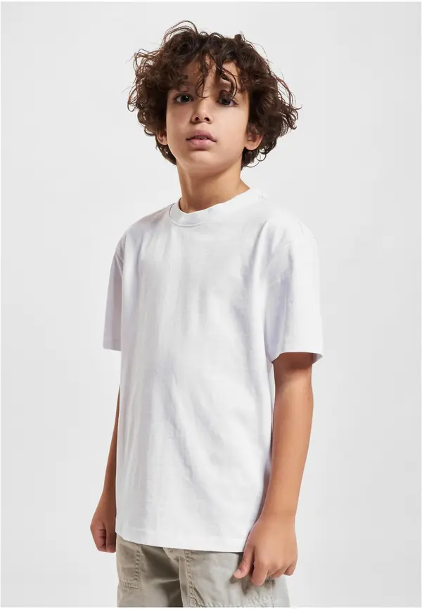 Urban Classics Boys' T-shirt Heavy Oversize white