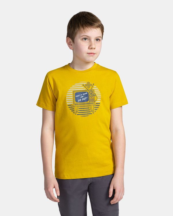 Kilpi Boys' T-shirt KILPI SALO-JB Gold